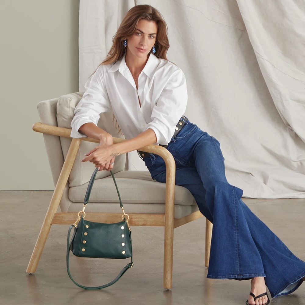 Hammit Bryant Grove Green Satchel/Shoulder/Crossbody Bag